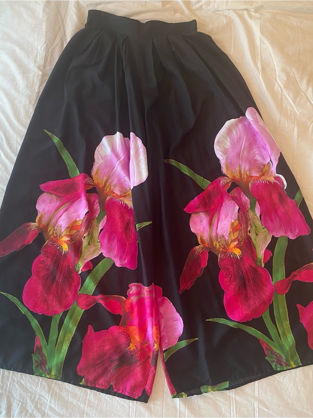 Live 4 Truth Black Skirt with Pink Floral Border